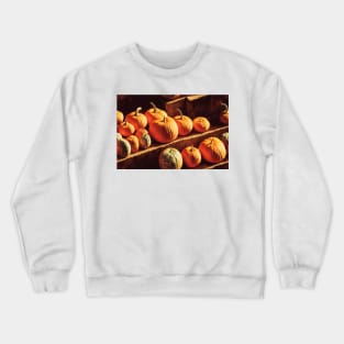 Pumpkin seamless pattern design Crewneck Sweatshirt